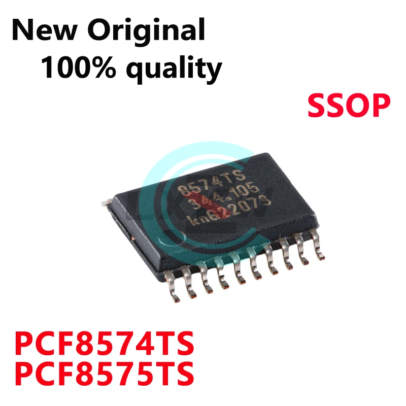 (5piece) New Original PCF8574TS PCF8574 8574TS SSOP20 PCF8575TS PCF8575 SSOP24 Interface extender chip  In Stock