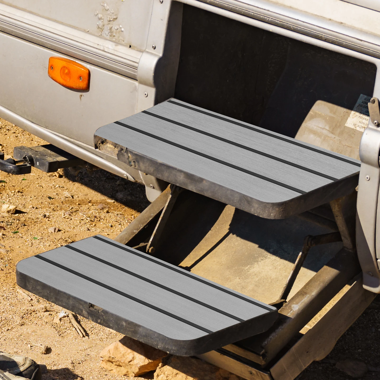 

RV Step Mat Camper Covers Outdoor Protective Indoor Non-slip Eva Stair Treads Carpet