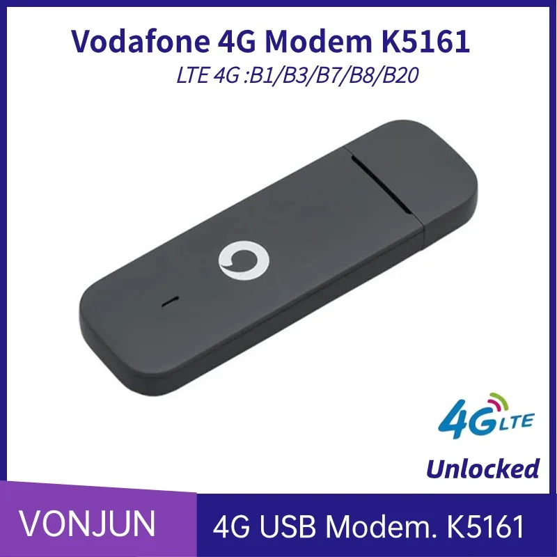 Vodafone  K5161  4G usb dongle 150Mbps Unlocked 4G  MODEM  PK E3372