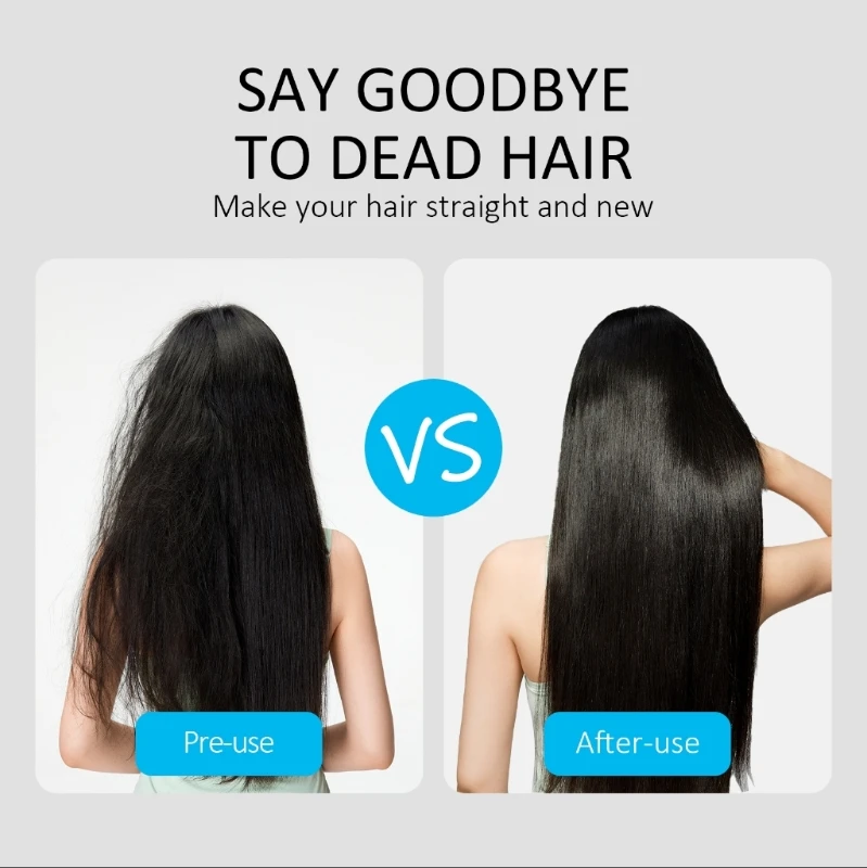 M2EE แปรงหนีบผม เครื่องหนีบผมไร้สาย USB ชาร์จแบบพกพาหวียืดผมสำหรับผู้หญิงเดินทาง