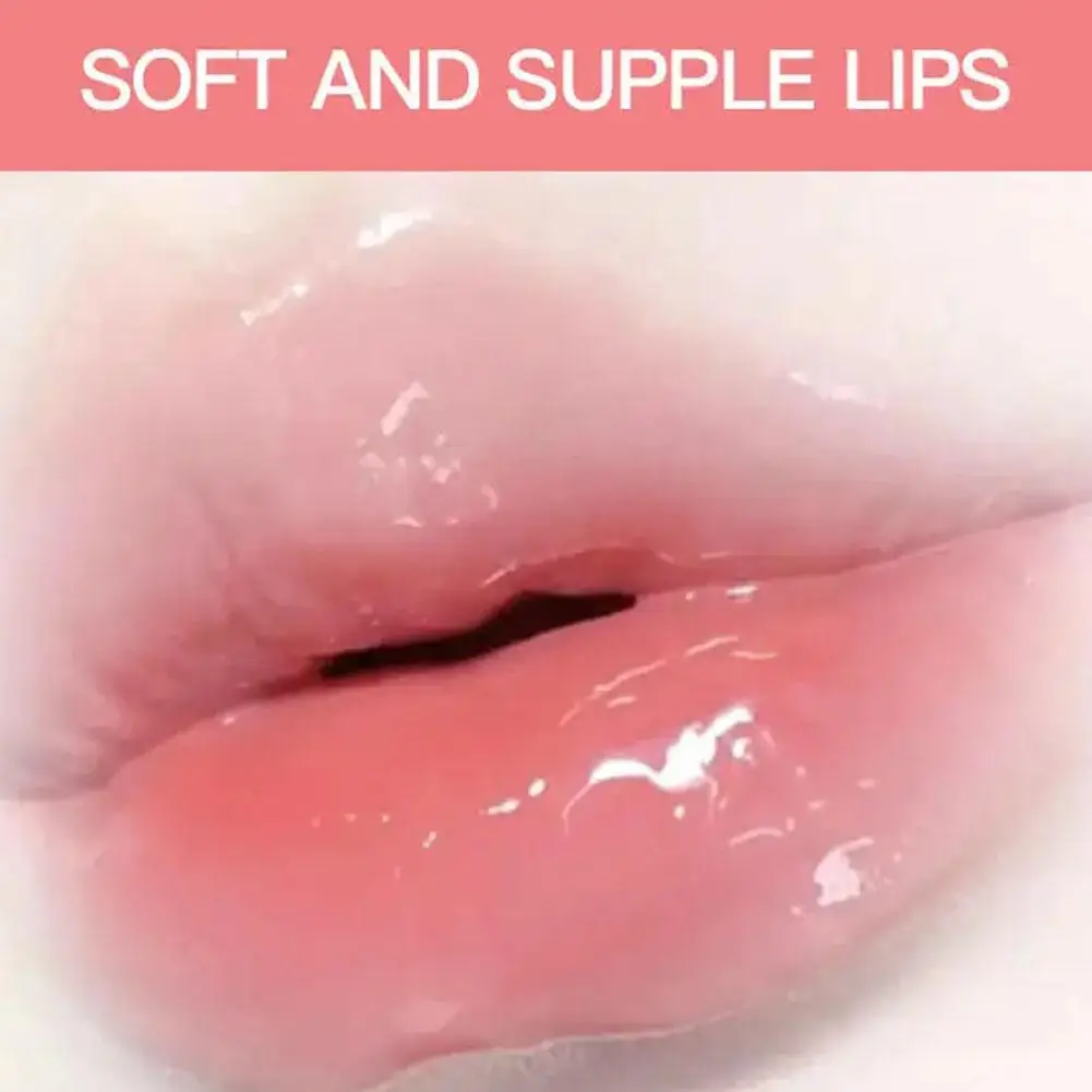 Bálsamo labial hidratante, máscara labial, maquiagem labial, pêssego mel, anti-cracking, desvanece-se lábios, linhas, batons base, geléia