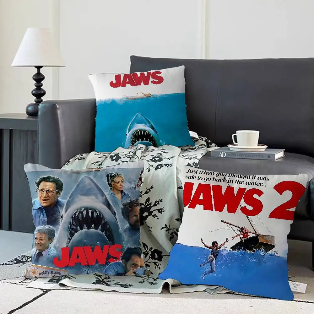 

Movie J-Jaws Cushion Cover Pillowcase Upholstery Sofa Throw Pillow Home Decor Pillowcas