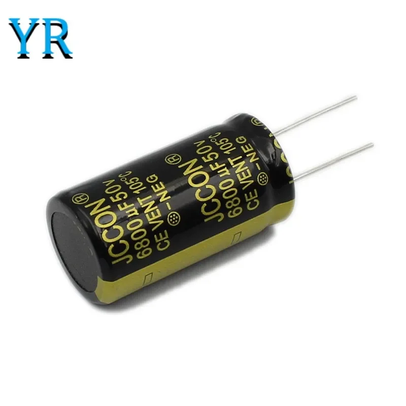 3Pcs 50V6800UF 22X40 Aluminum Electrolytic Capacitor High Frequency Low ESR