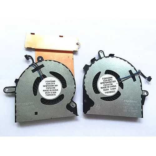 Nueva CPU GPU ventilador de refrigeración para HP OMEN 15-CE 15-CE000 15-CE010CA 15-CE020CA NFB76A05H-001 929456 -001 929455 -001