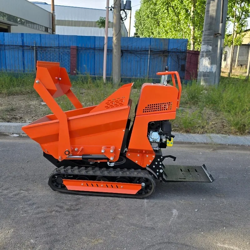 Customized Garden Mini Dumper 500 Kg Capacity Remote Control Option Versatile Agricultural Machine