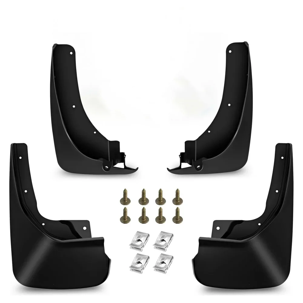 

Mud Flaps Fit For Ford2011-2014 Explorer (Wheelbase 112.6)2015-2019 Explorer(Wheelbase 112.8)Dedicated Mudguard For Four Seasons