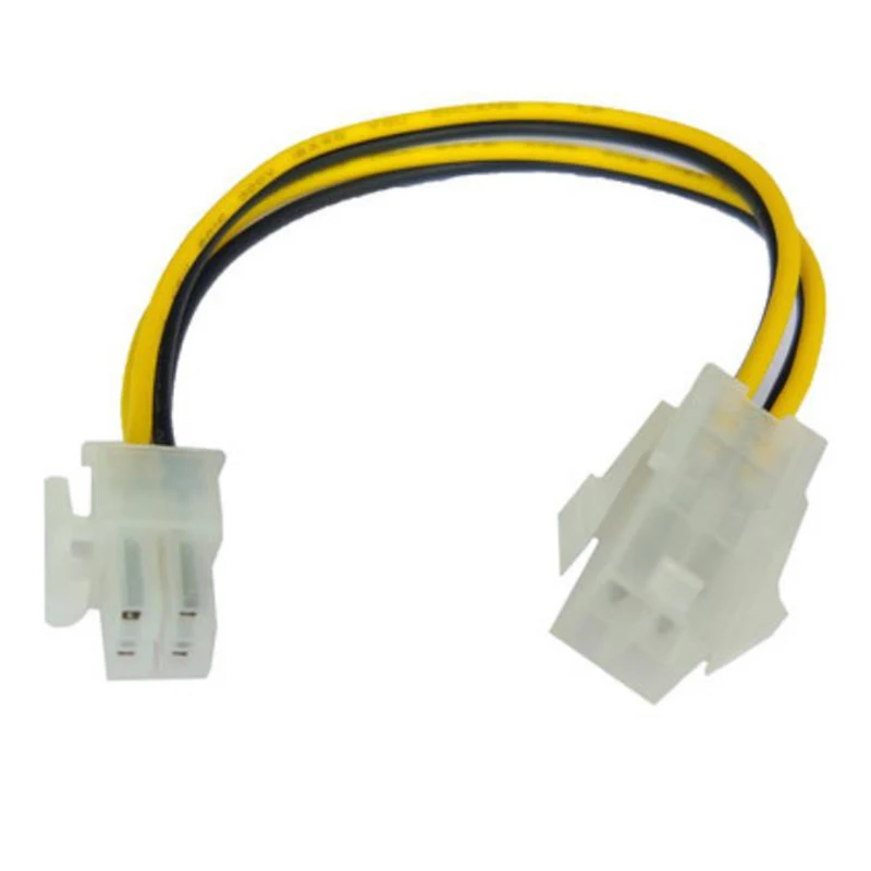 20cm 4 Pin Male to 4Pin Female PC CPU Power Supply Extension Cable Cord Connector Adapter