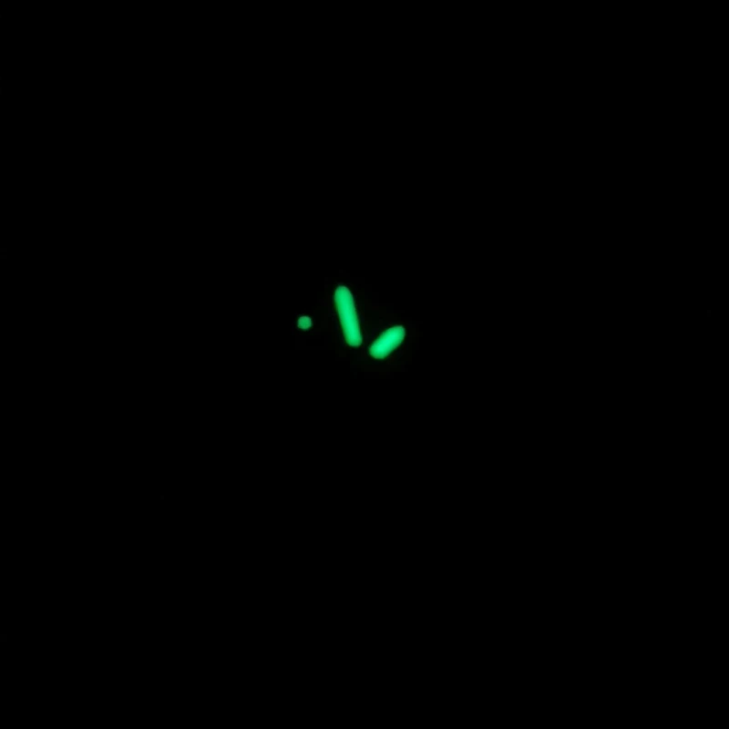 Mod Silver Green Luminous Aviator Sword Watch Hand Pointer Needle For ETA 2824 2836 PT5000 Movement