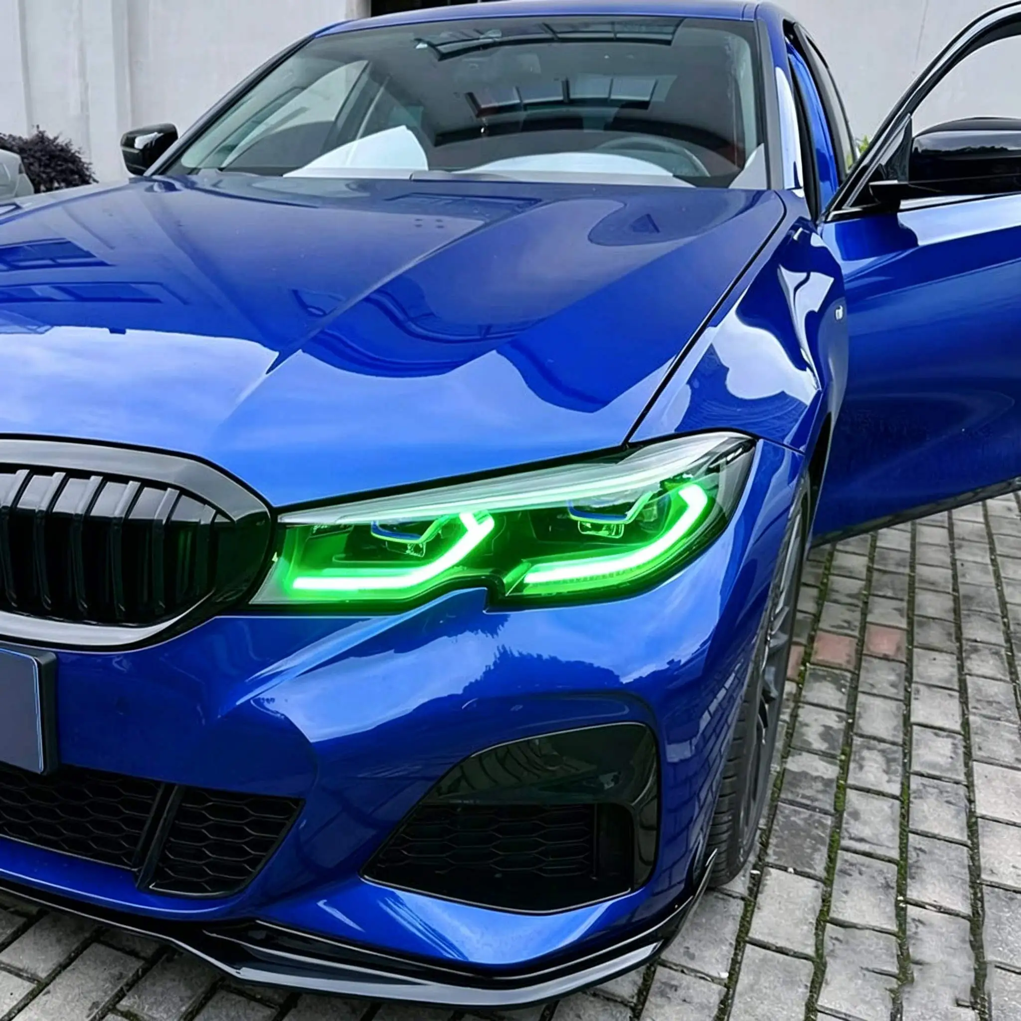 FOR BMW G20 G21 3 Series 2019-2022 Laser RGB DRL Mobile APP Controlled Multicolor LED Panel CSL Style Daytime Running Lights