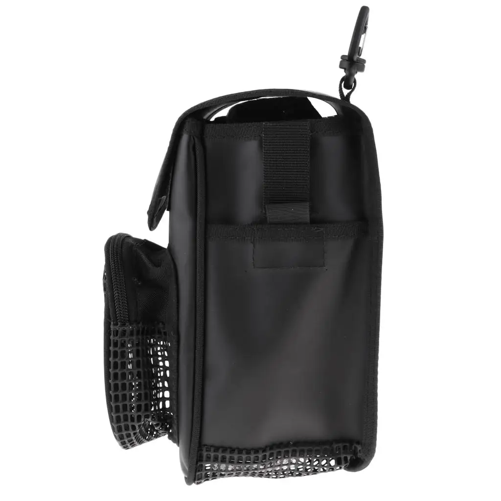 

Легкий сетчатый чехол-держатель для снаряжения для дайвинга с креплением на ремень для хранения катушек, клипс и аксессуаров