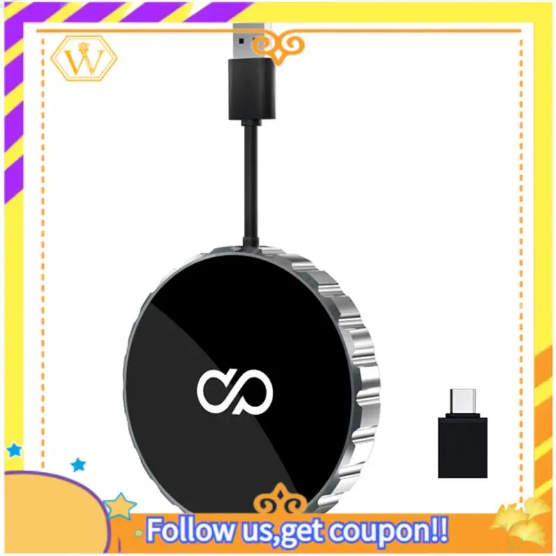 Latest-Carplay Box Android Auto Interconnected Wireless Carplay Converter Car Android Smart Box Wireless Adapter Car Adapter