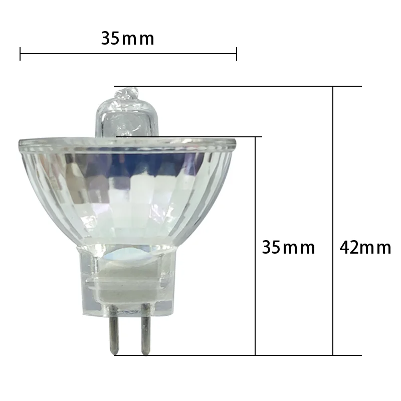 Mr11 Halogenlampe 50w 12v langlebig 220v gu5.3 Hochleistungs-Halogenlampe 2-polige gu4-Basis, geeignet für Landschafts beleuchtung,