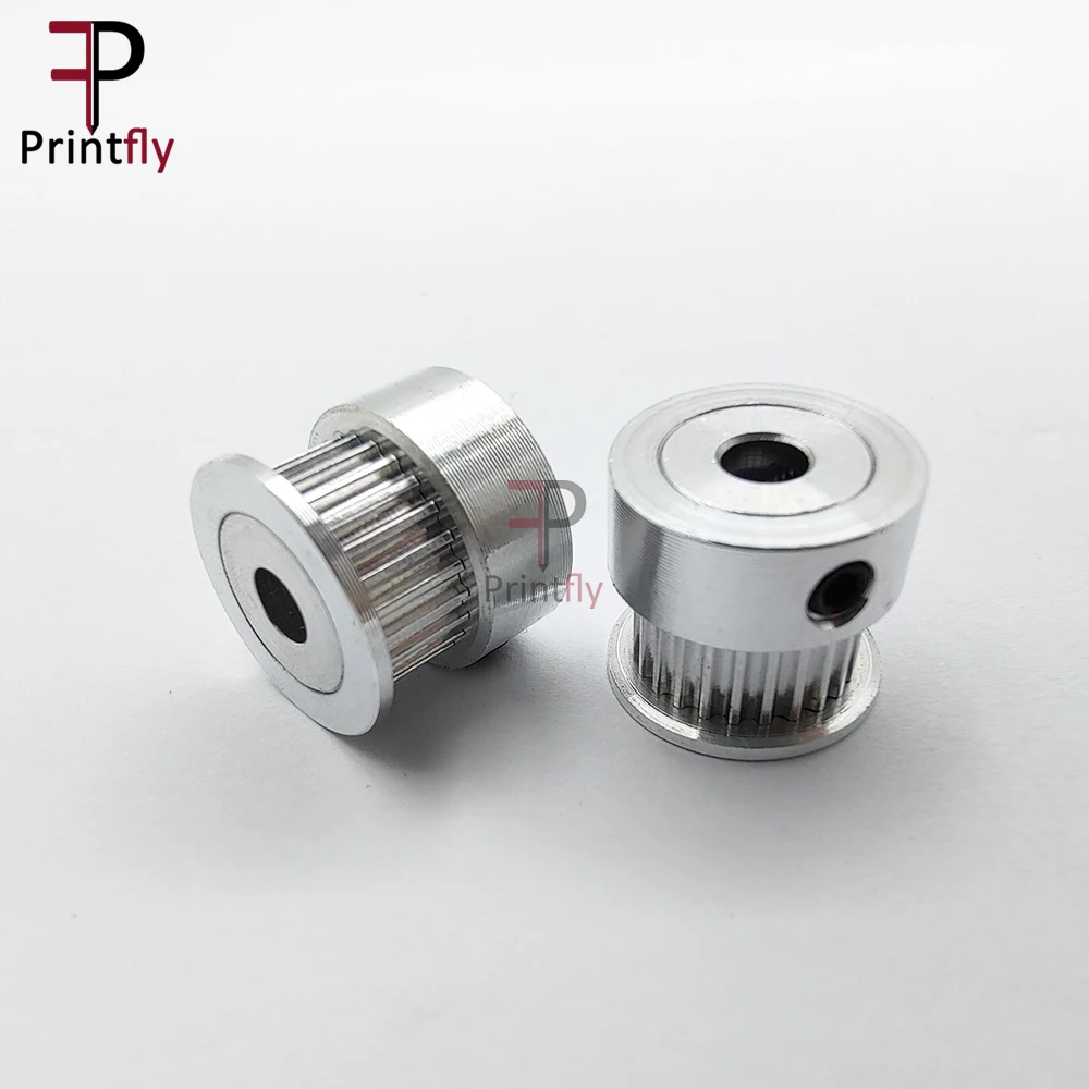 Printfly 2GT 24 Teeth GT2 Timing Pulley 2M Belt Width 6MM Bore 5/8MM For 2GT For Linear Pulley