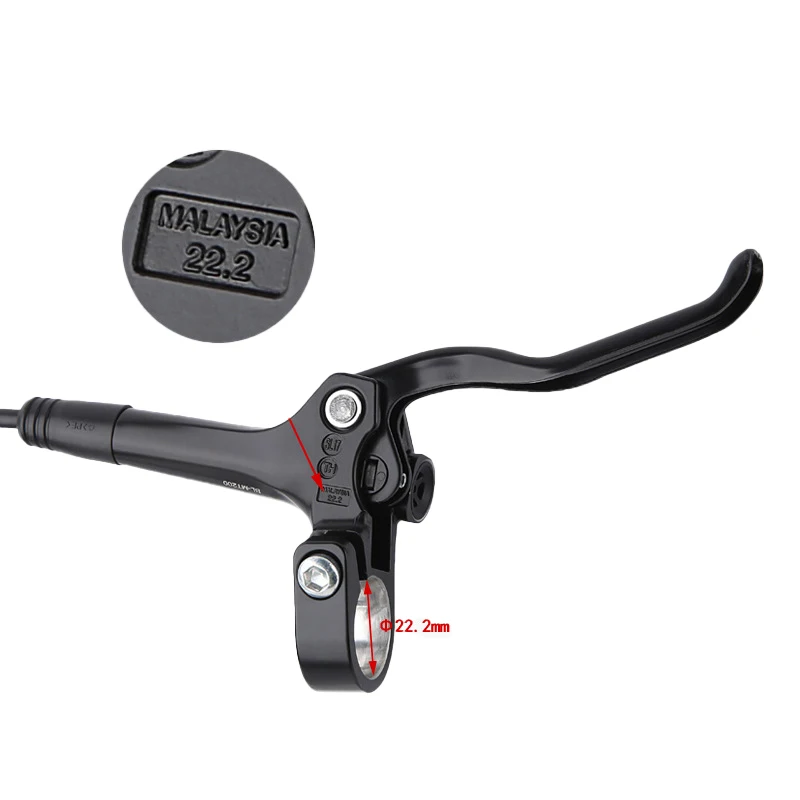 SHIMANO MT200 Hydraulische Scheibenbremse MT200 Einseitige Bremse Links Vorne/Rechts Hinten Bremssattel Bremshebel für MTB Fahrradteile – Detail 2