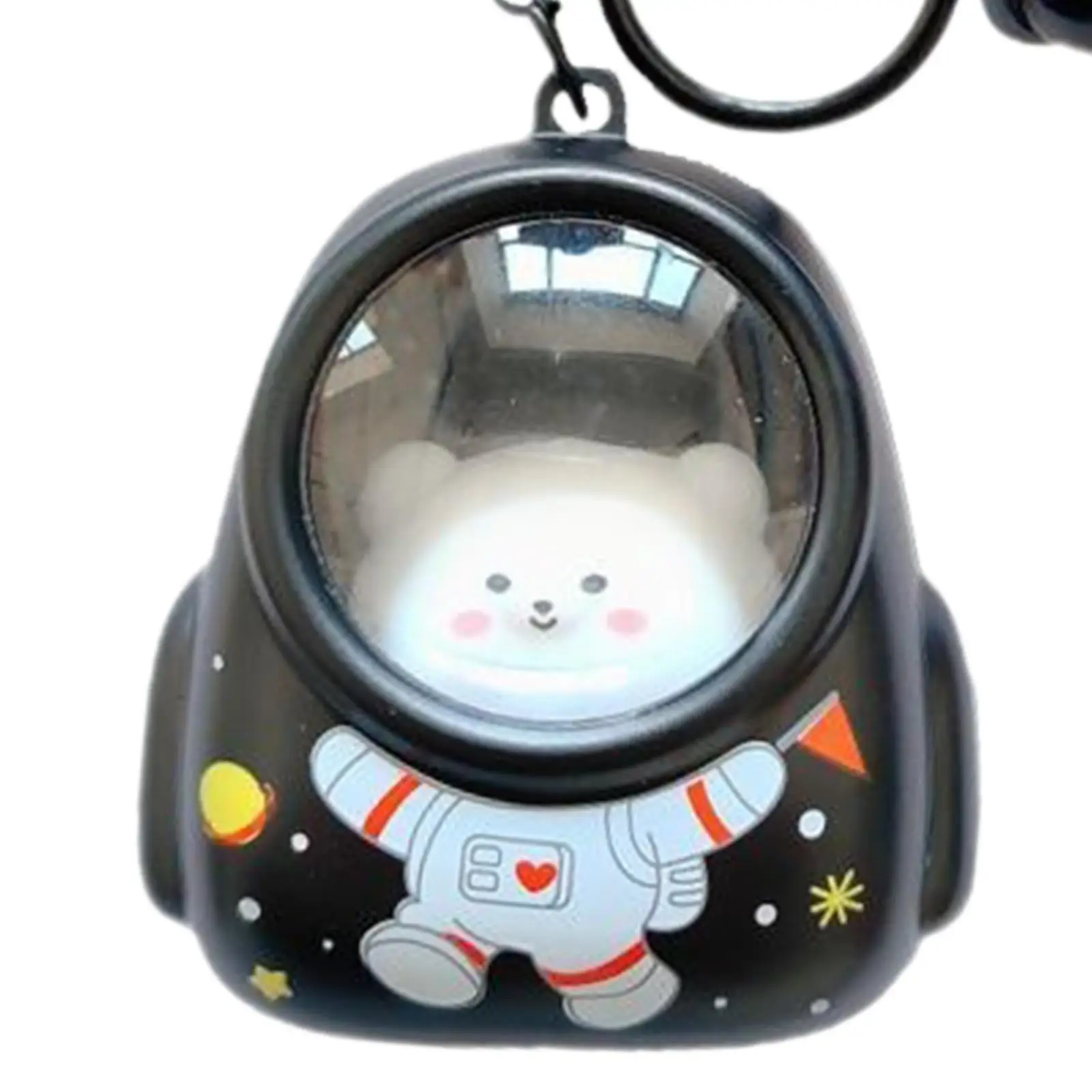 لطيف الدب المفاتيح كيرينغ مع ضوء الليل القطيفة حقيبة سحر قلادة لحقيبة الظهر ومفاتيح السيارة الفتيات #2