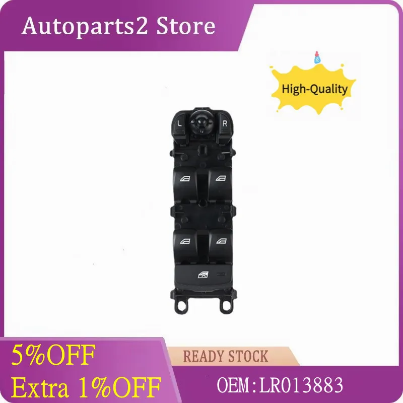 LR013883 For Land Rover Discovery 4 Range Rover Sport Freelander 2 Power Window Master Switch Button AH22-14540-AC AH2214540AC L