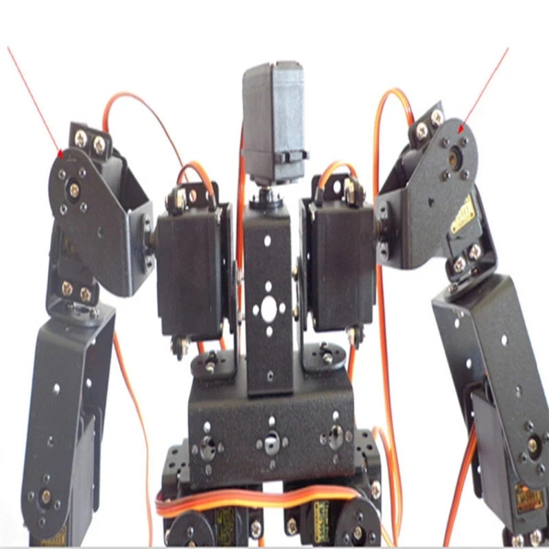 17 Dof Robot Dance Robot Biped Walking Robot for Teaching DIY Kit Servo MG996/DS3218 Educational Kit Humanoid Programmable Robot - Image 4