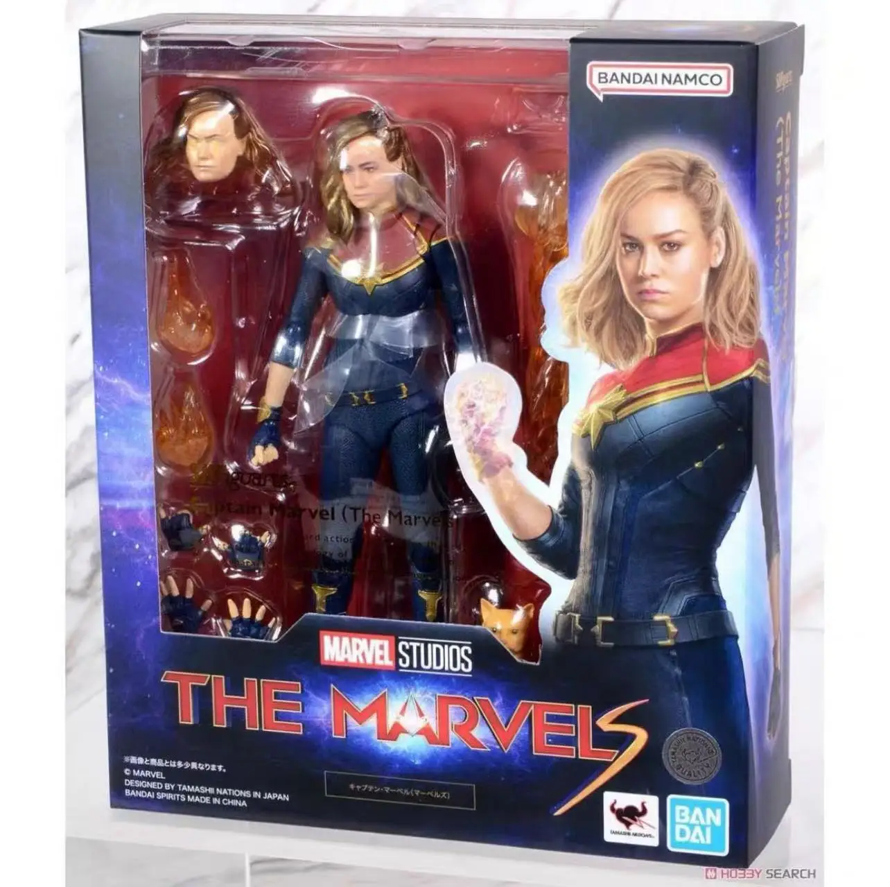 

Bandai SHF Captain Marvel 2 Carol Danvers Marvel Can Be Done