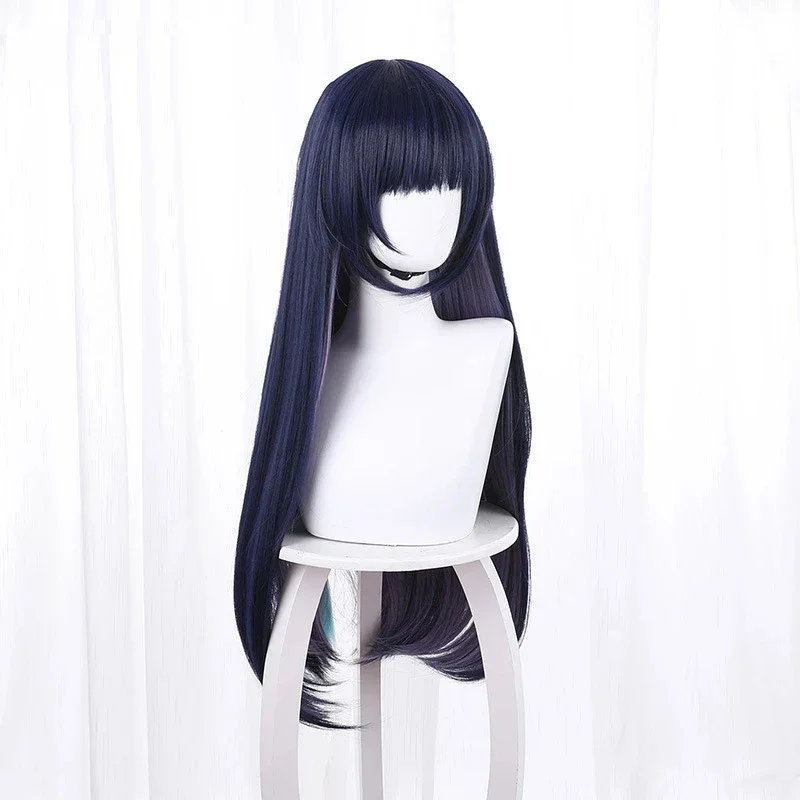 تأثيري جينشين تأثير يون جين شعر مستعار تأثيري شعر مستعار طويل مع الضفائر مقاومة للحرارة الشعر الاصطناعية Yunjin تأثيري غطاء رئيس التبعي