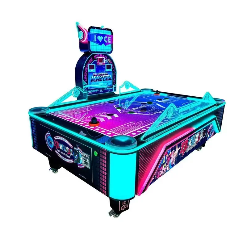 Manufacturers Direct Sale of Two-person Coin-operated Game Consoles and Electronic Scoreboards for Arcade Table Hockey