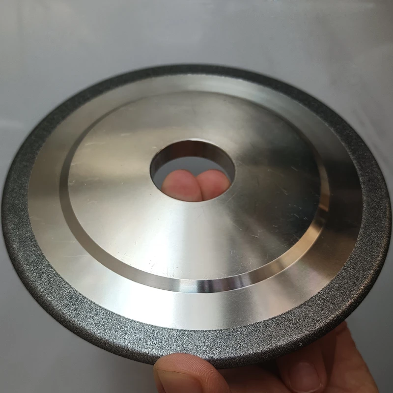 CBN-Schleifscheibe 100mm 125mm 150mm R0.75 R1.0 R1.5 R2.0 R2.5 R3.0 HSS-Gewindebohrer Schlitzschleifscheibe Schleifwerkzeugscheibe – Detail 7