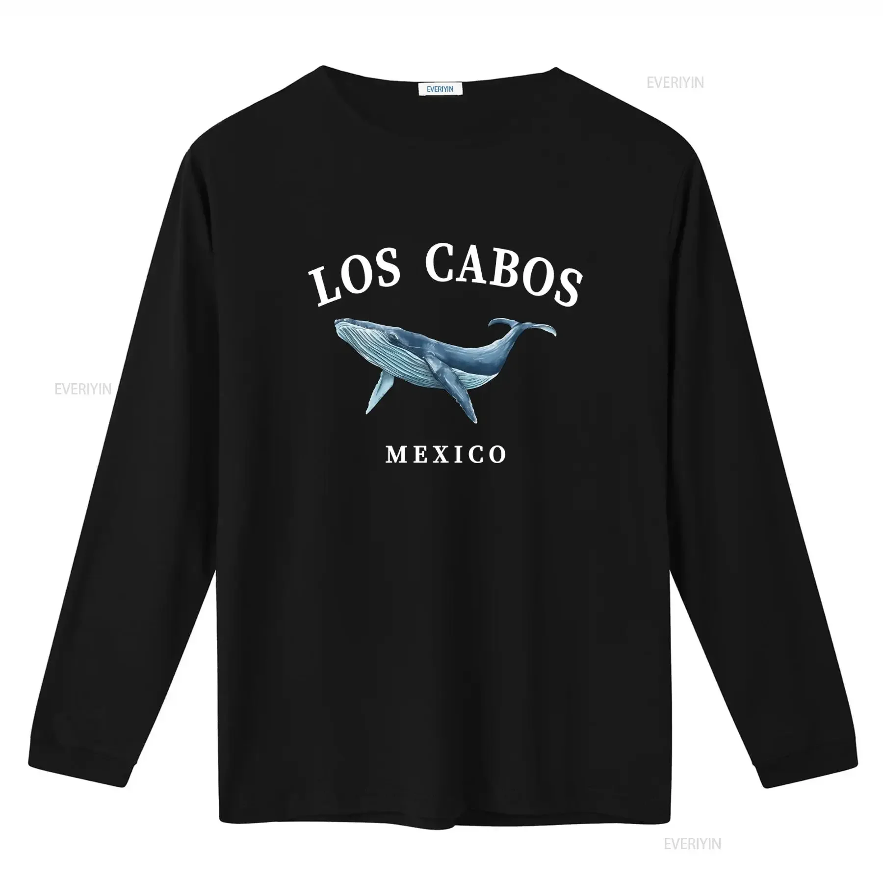 Los Cabos Mexico Beach T Shirt Cabo San Lucas Whale Souvenir  vintage Washed designer clothes Stylish Soft Stretched Versatile