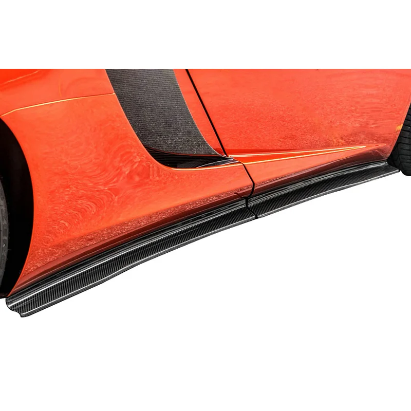 Para McLaren MP4-12C Revo estilo falda lateral extensión aerodinámica Kit de carreras, modificación Exterior automática