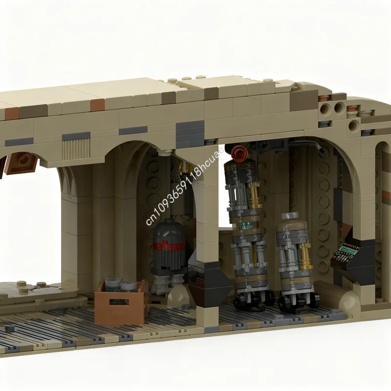 5847 piezas MOC Tienda de Watto Modelo de Batalla Estelar Bloques de Construcción Juguetes de Arquitectura Idea Creativa Regalo Festivo Ladrillos Educativos