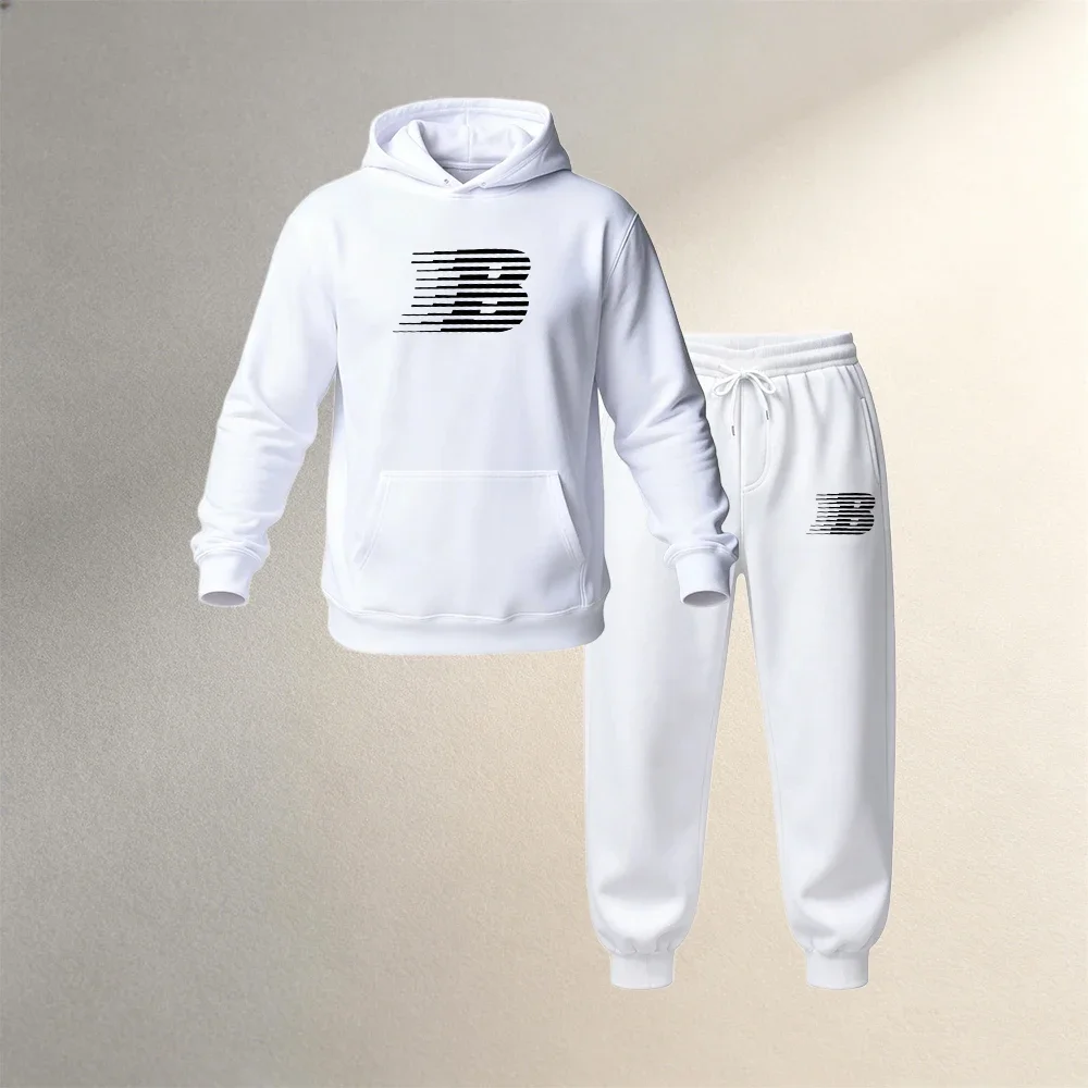 Aliexpress Men's Clothing Hoodies Sets 2Piece Autumn Winter Fashion Men Tracksuit Sweatshirt + Jogger Pants Sport Casual Warm Pullover Suit - Aliexpress Deal