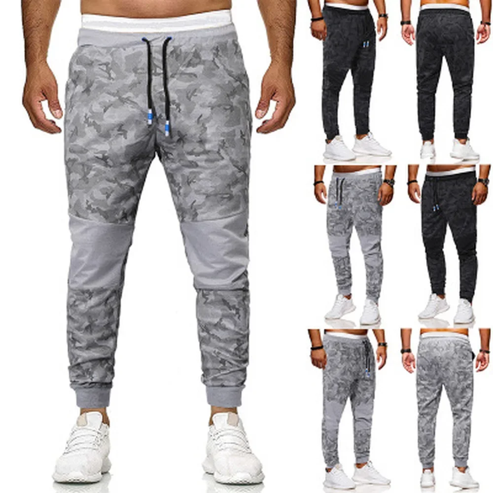

NEW Fashion Men Sport Pants Camouflage Sweatpants for Fitness Men's Sport Running