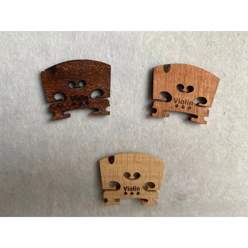 

Набор профессиональных аксессуаров для струнных инструментов: черный комплект для скрипки и фортепиано, полированный мостик, струны, 4/4