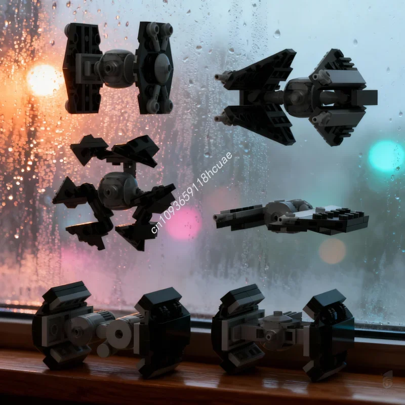 

322pcs MOC Star Battle Mini Stafighters Collection TIE Model Building Blocks Construction Toy Festival Gifts Brick Birthday