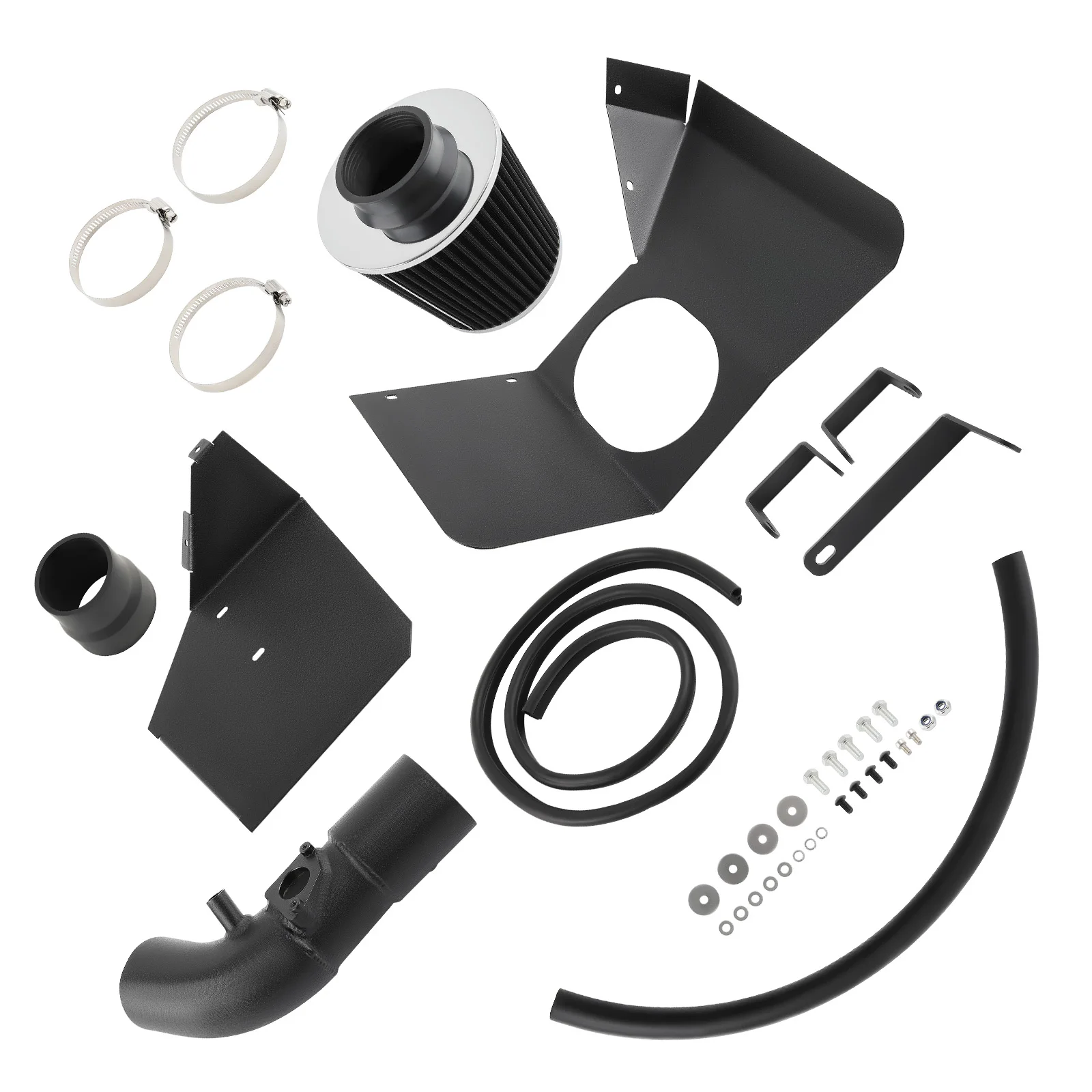 Kit di aspirazione aria fredda con scudo termico + filtro per Toyota Corolla 2009-2017 w   Per Scion iM HI-TY-03RD,AHI-TY-03GK 2016-2017,