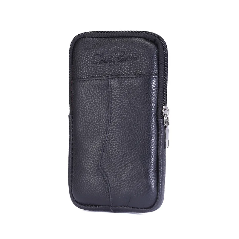 New Men's Casual Waist Bag with Belt Vertical Outdoor Pure Color Small Waist Packs Wallet Fashion Mobile Phone Mini Fanny Packs