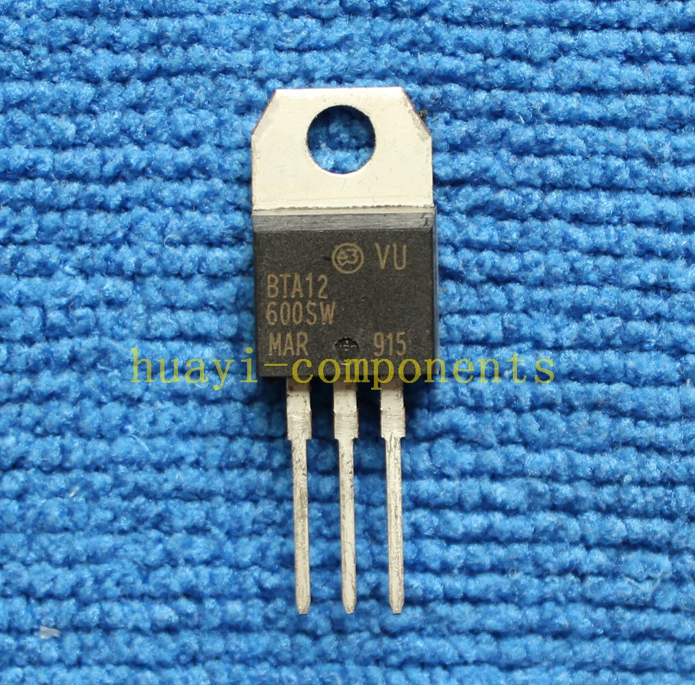 5pcs/lot BTA12-600SW BTA12 TO-220 600V 12A