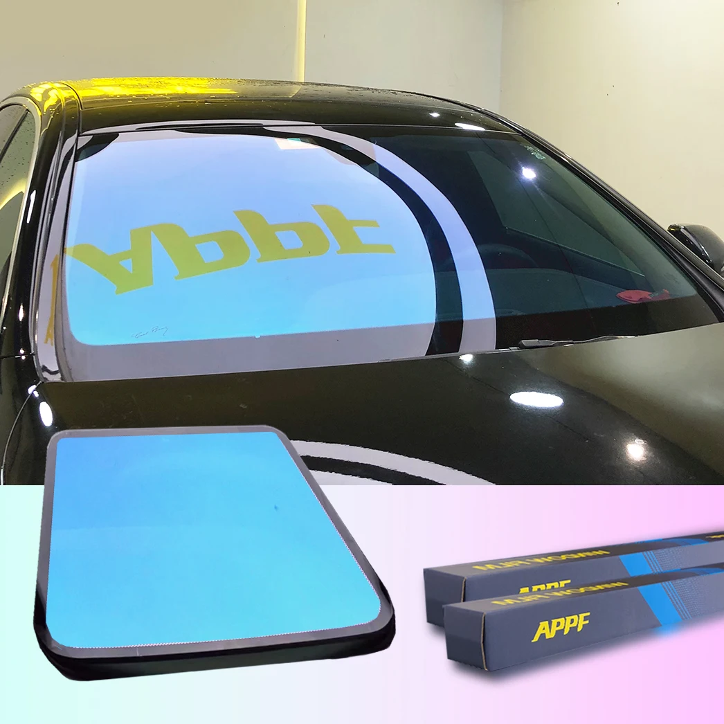 

Chameleon Window Tint 65% Vlt Color Change Blue Chameleon Tint Windshield Chameleon Solar Car Window Film