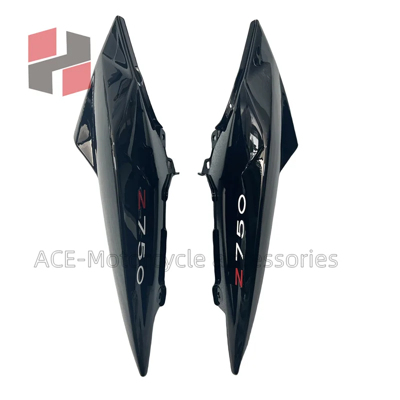 Glossy Black Rear Fairing Fit For Kawasaki Z750 Z 750 2007 - 2012 Z1000 2007 - 2009 Motorcycle Parts Under  Seat Cover