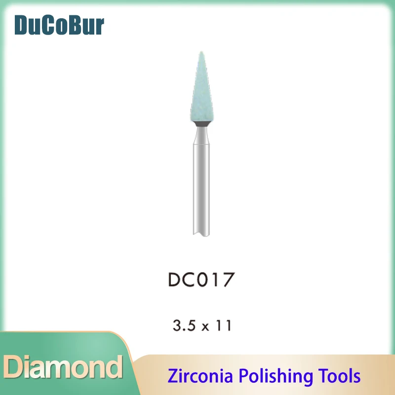 

DuCoBur Dental Ceramic Diamond Polishing Grinding Kit Zirconia Ceramics Porcelain Crowns Polishing Head Lab Material Drill DC017