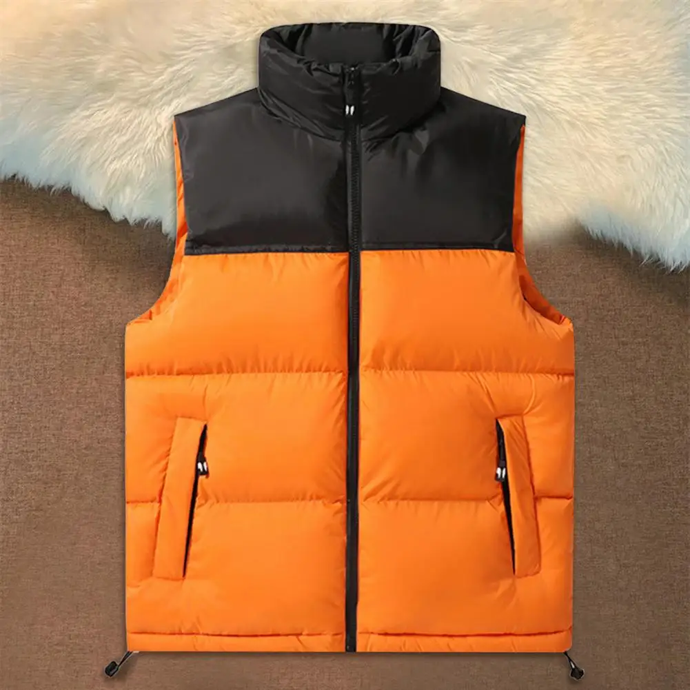 

Fashion Mens Jacket Sleeveless Vest Autumn Thermal Soft Vests Casual Coats Male Cotton Men's Vest Men Thicken Waistcoat