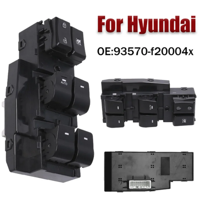 

A+ ABS Car Window Control Switch 93570-F20004X For Hyundai Elantra 2017-2020