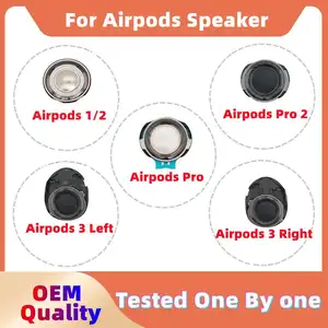 Bilashmart 1 Piece Replacement Earphone Loud Speaker Apple Airpods Pro 1 2 3 Headphone Phonation Sound Unit Repair Parts