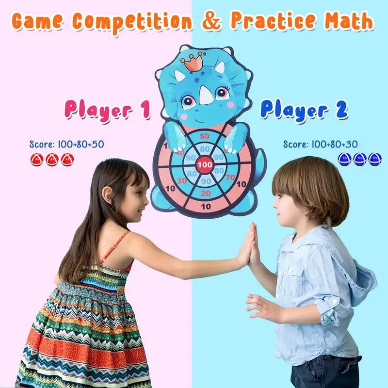 Giocattoli freccette giochi freccette per bambini con 3 palline grande freccette per bambini migliori regali per Festival giochi al coperto e giochi per feste per