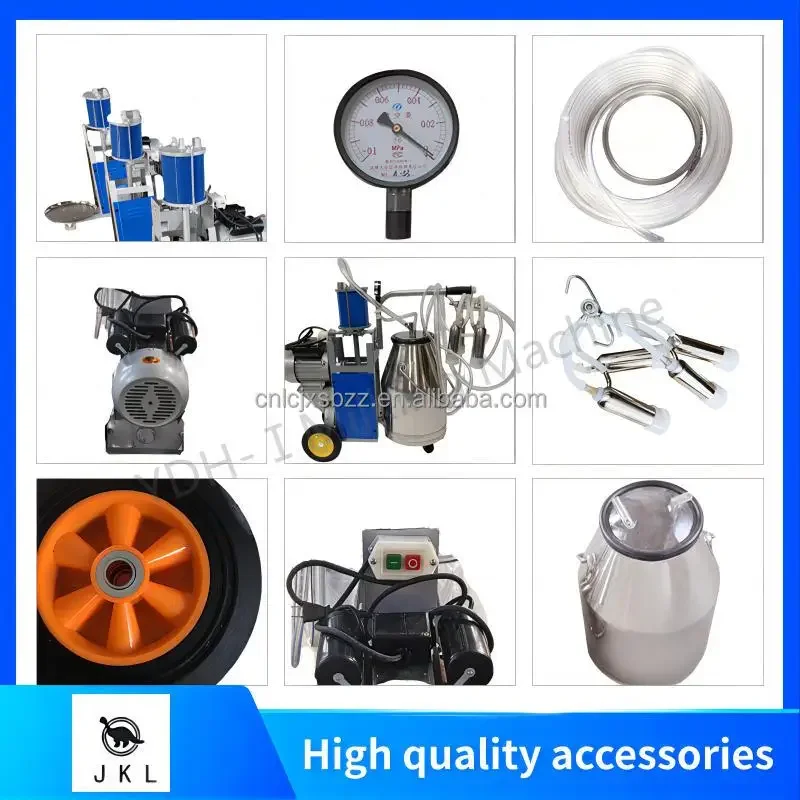 YYHC-Hot Sale High Quality 25L Goat Milking Machine Multifunctional Electric Buffalo Dairy Portable Cow