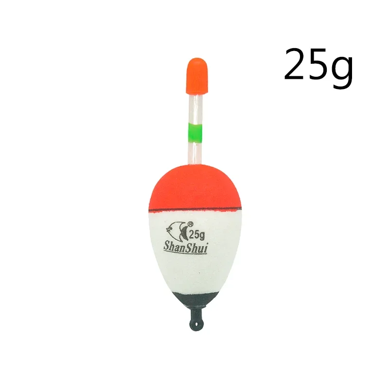 2/3/6Pcs EVA Leucht Angeln Nacht Float Licht Stick Schaum Kunststoff Bobber Meer Felsen Angeln schwimmt Auftrieb Bobber