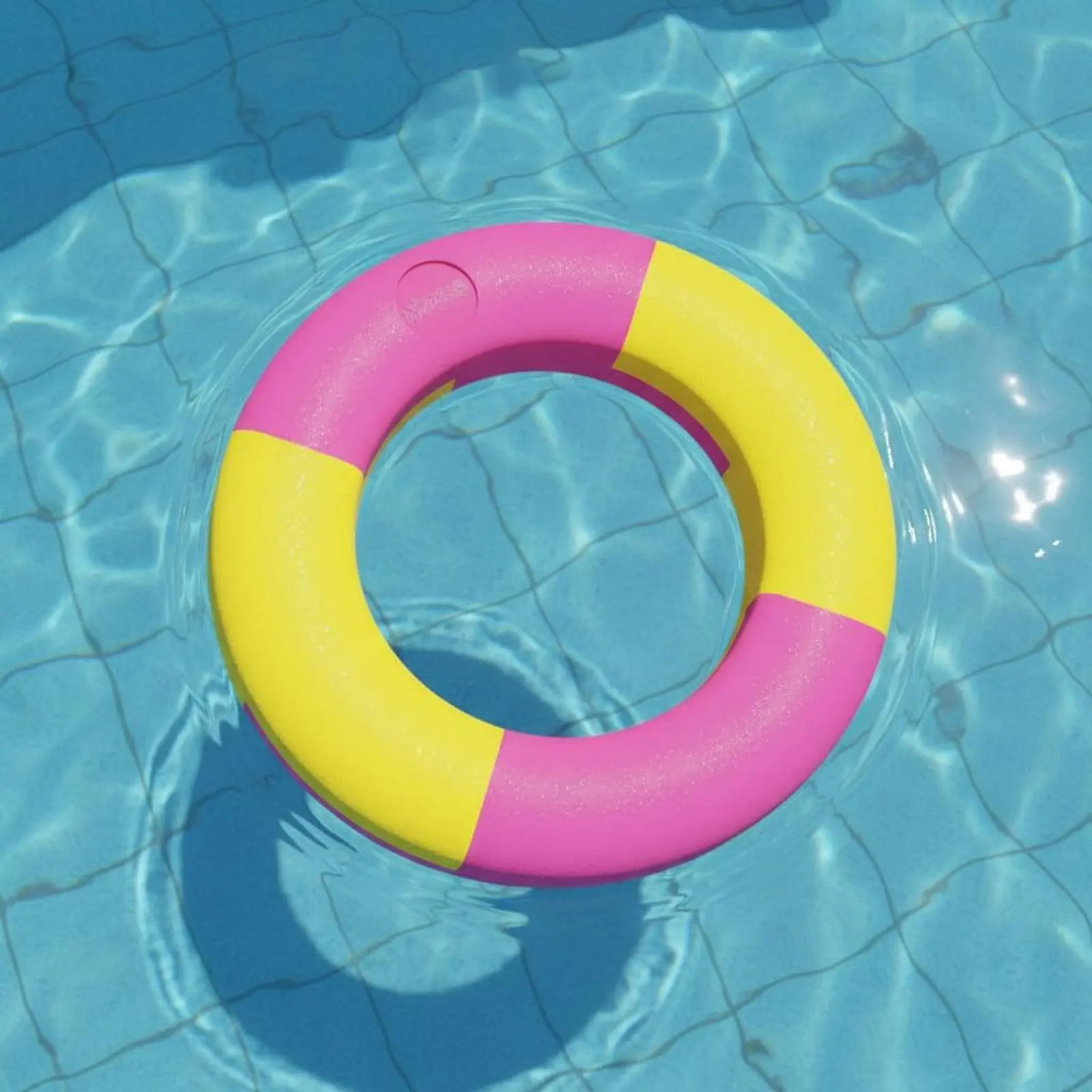 

Надувной плавательный круг из пенопласта с утолщенным дном, без грузиков, из прочного пенопласта, двухцветный, для водных видов спорта