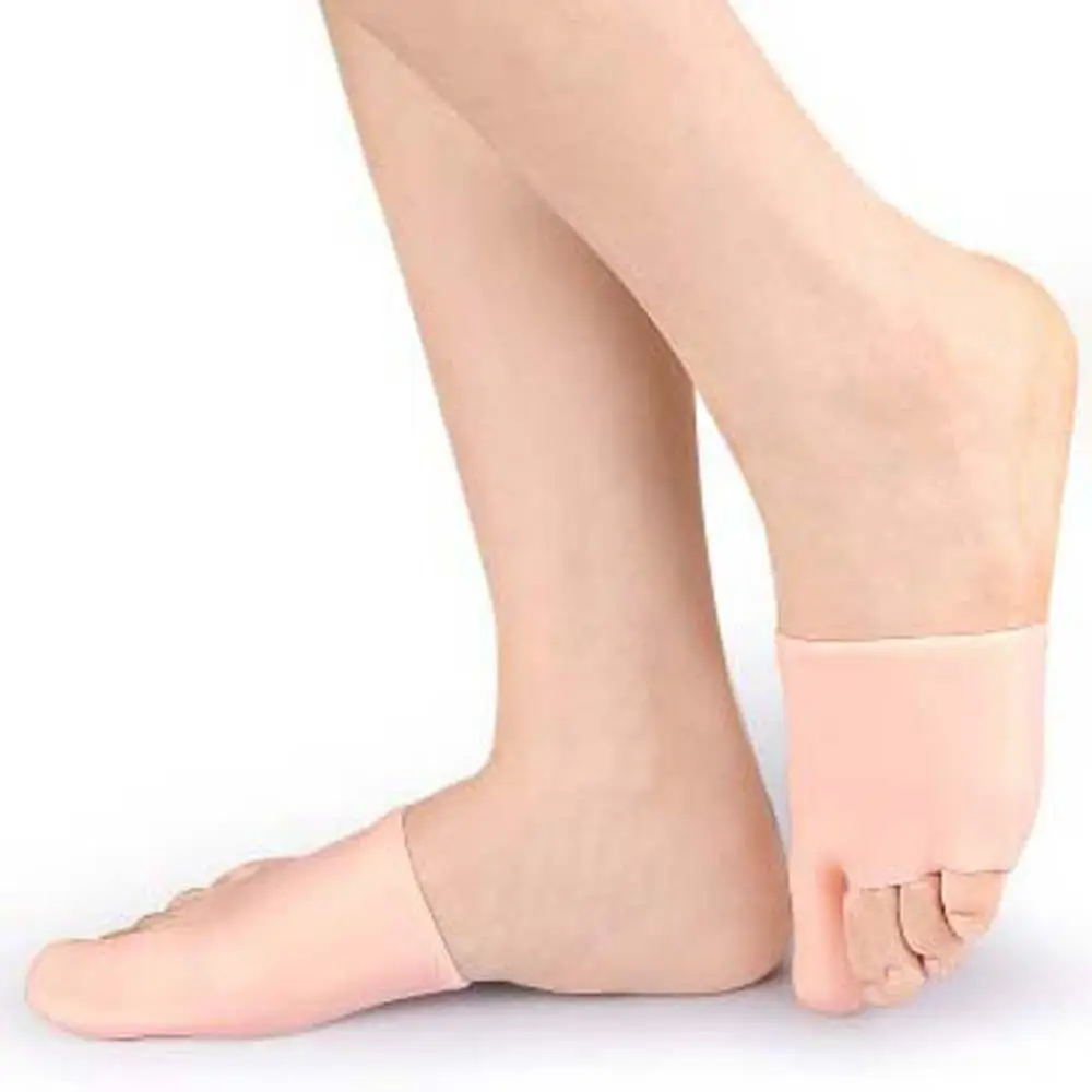 เครื่องมือดูแลเท้า Toe Straightener Toe Orthotics BRACE Corrector Thumb Toe Separators SEBS Pedicure Forefoot Cushion Pads Unisex