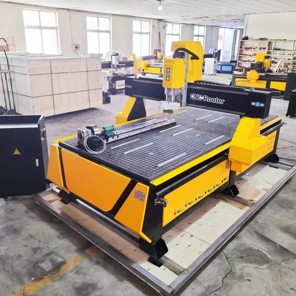 2022 Newest Tech 1325 CNC Router 3 Axis Cutting Engraving Machine For Wood Acrylic And Aluminum Marble Working