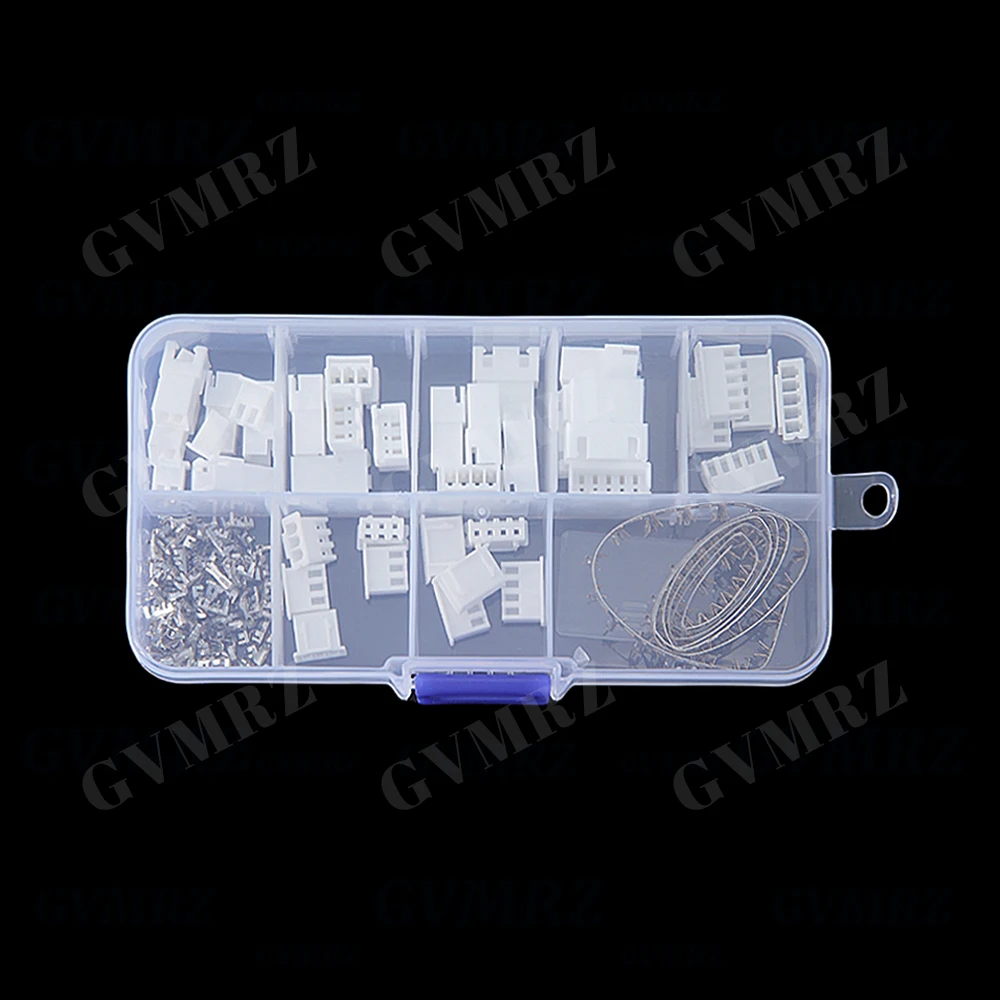 180PCS/box XH2.54 2.54mm Wire Cable Connector XH Plug  Female & Male JST Aerial Docking for Battery Charging Cable DIY