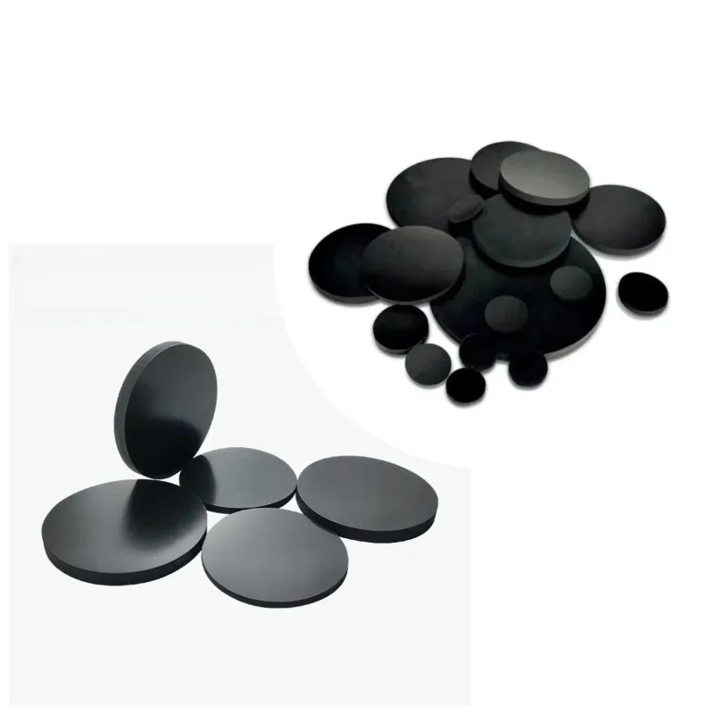 Rubber Solid Round Gasket Thick 1mm-8mm Dia 10 to 100mm 10Pcs hock-absorbing Wear-resistant Sealing Gasket Buffering Flat Pad