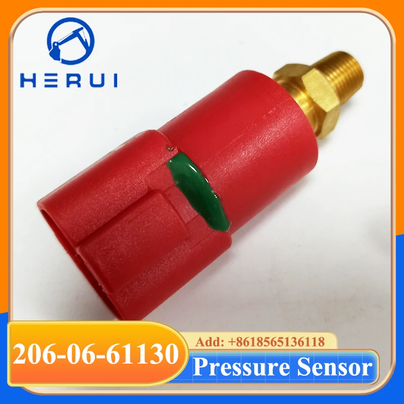 206-06-61130 20PS579-21 2060661130 Excavator Pressure Switch 206061130 Pressure Sensor PC130-8 PC200-6 PC200-7 PC300-8 PC350-8